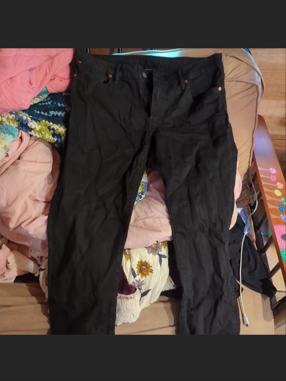 Men's Black Skinny Jeans